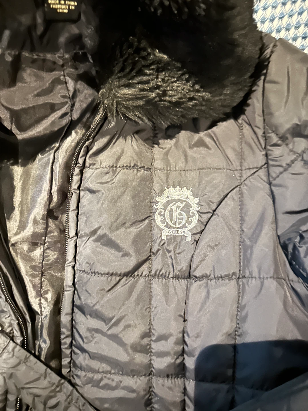 Guess Jeans Black Puffer Jacket L/G - photo 4