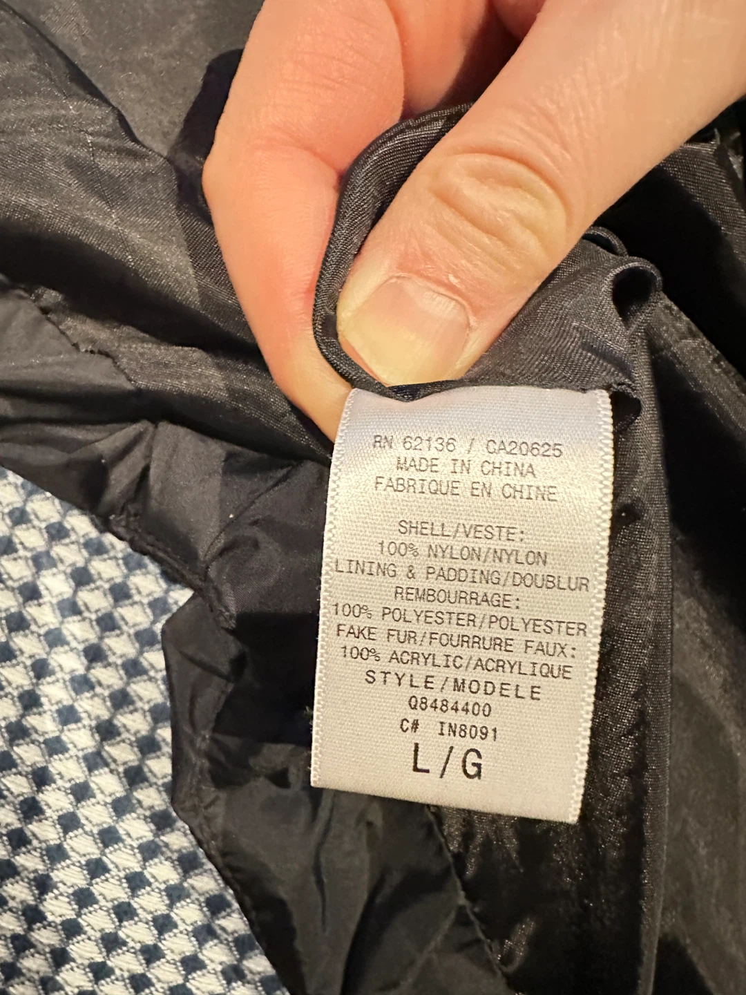 Guess Jeans Black Puffer Jacket L/G - photo 5