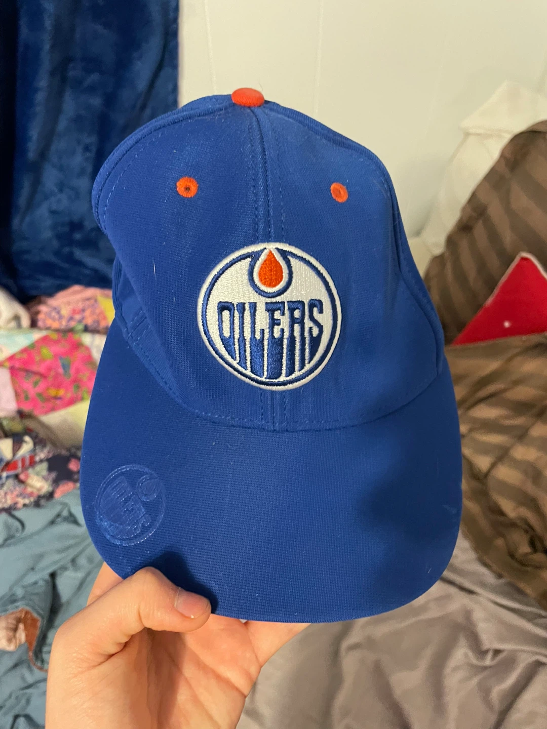 Edmonton Oilers hockey Cap - Blue