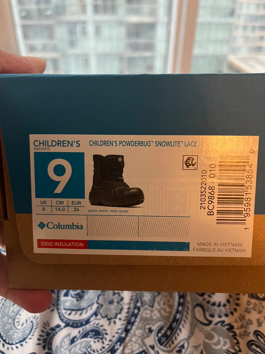 ✨NEW Columbia Children's Powderbug Snowlite Lace Boots - Size 9 - photo 5
