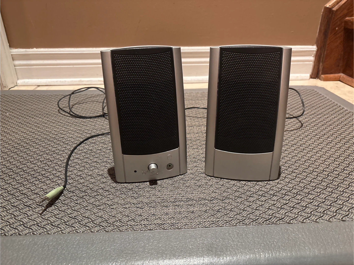 Desktop Speakers - Silver