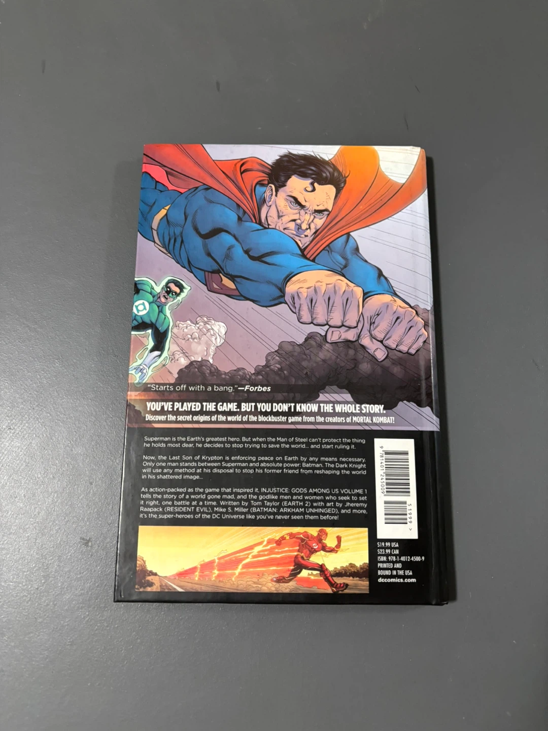 Hardcover Book: Injustice Gods Among Us Vol. 1 by Tom Taylor - photo 2