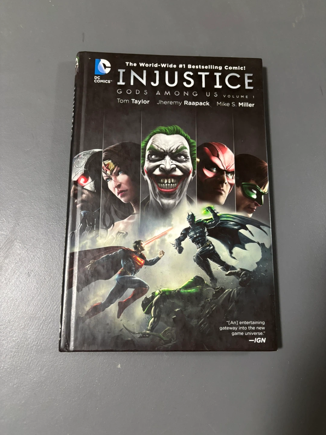 Hardcover Book: Injustice Gods Among Us Vol. 1 by Tom Taylor