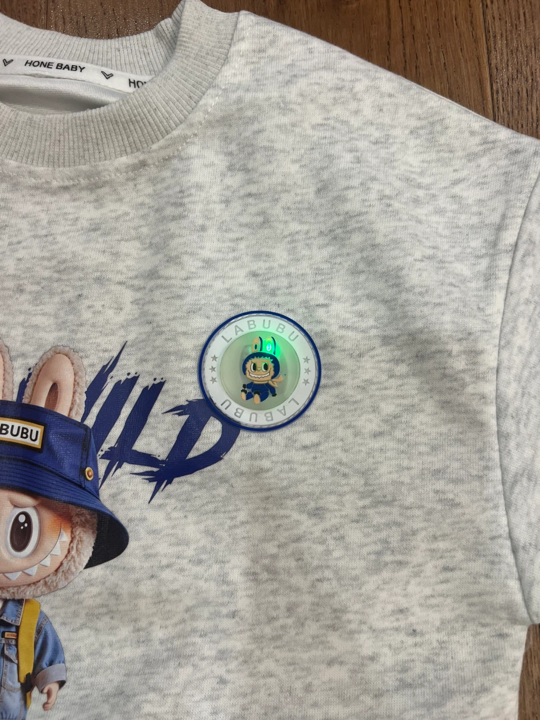 XQY Fashion Kids Grey Sweatshirt - Size 120 - photo 4