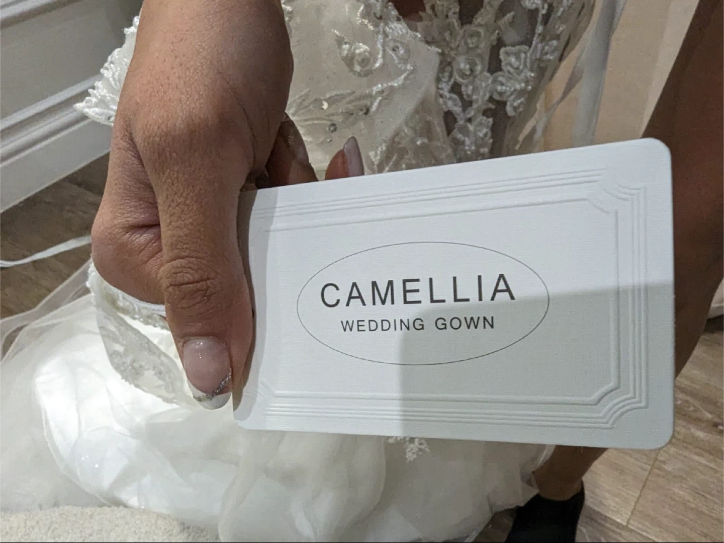 Wedding dress Camellia Magnolia White - Size 4 - photo 4