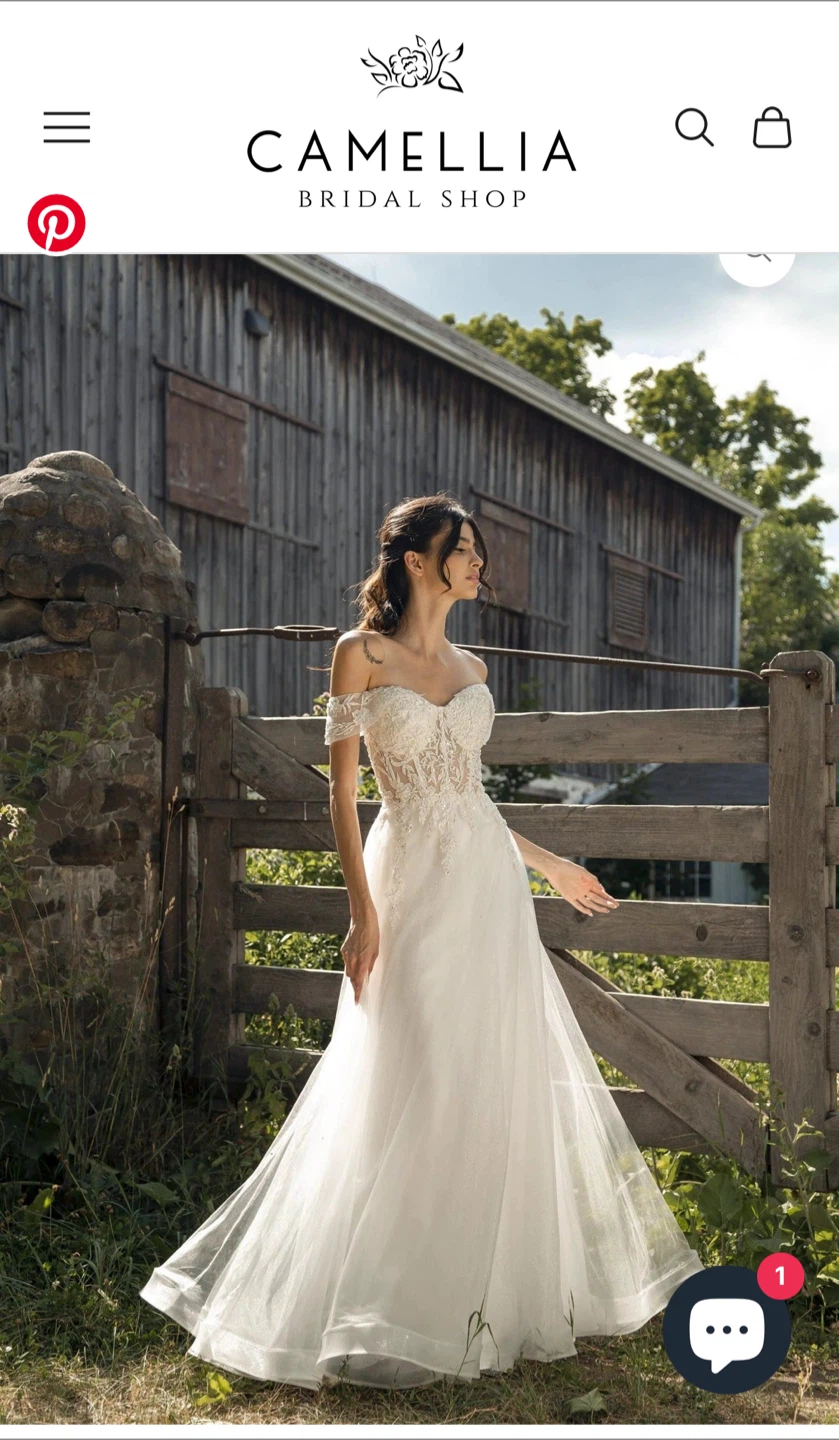 Wedding dress Camellia Magnolia White - Size 4