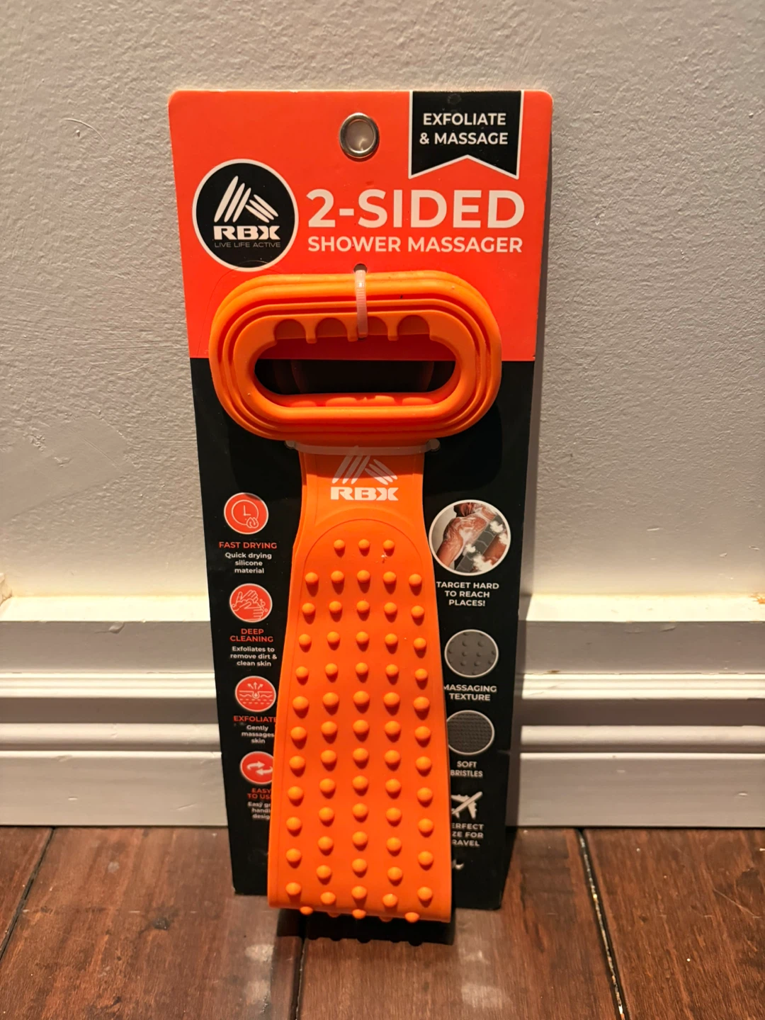 RBX 2-Sided Shower Massager - New