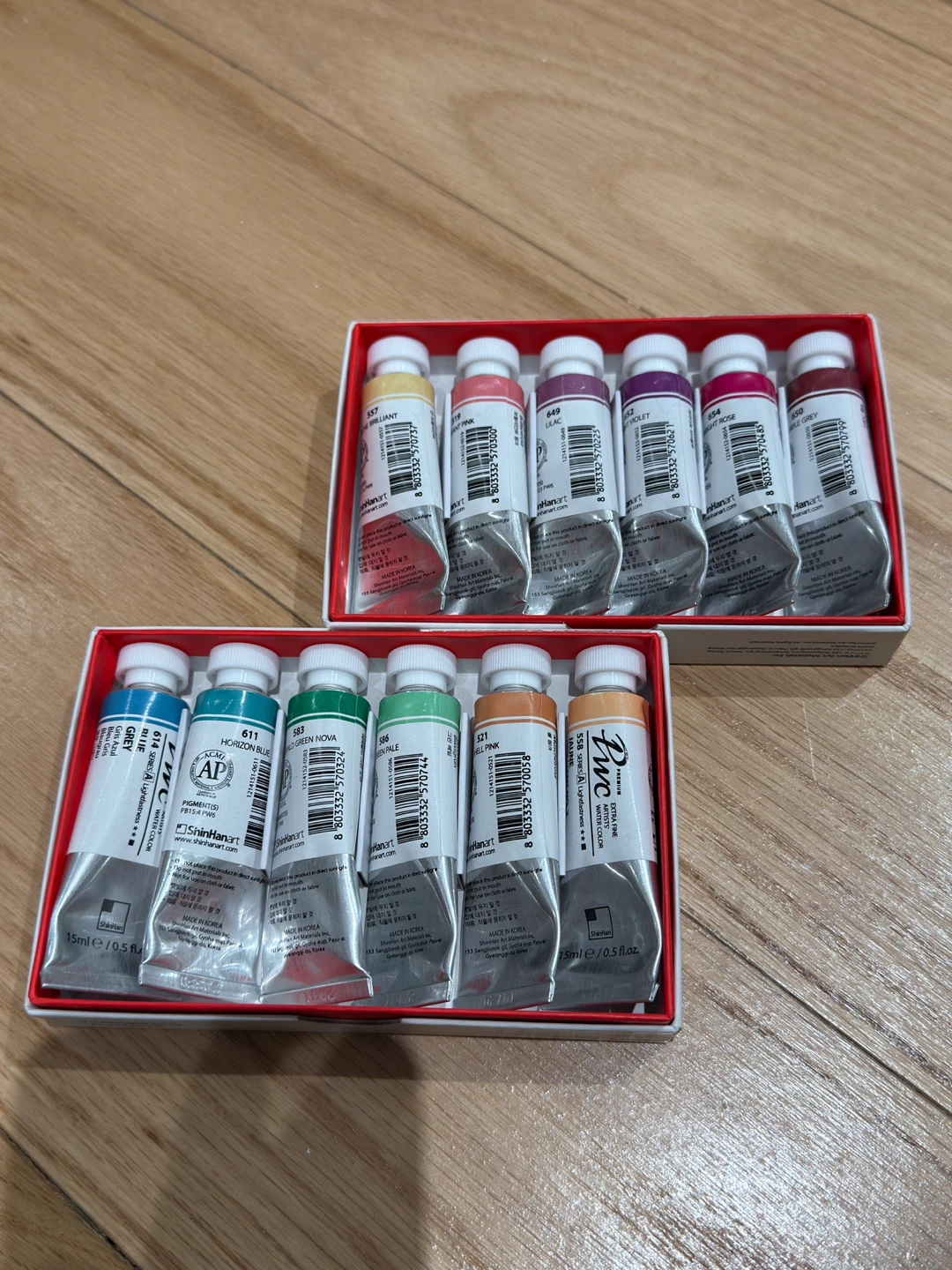 ShinHan Art Watercolors - Two Sets