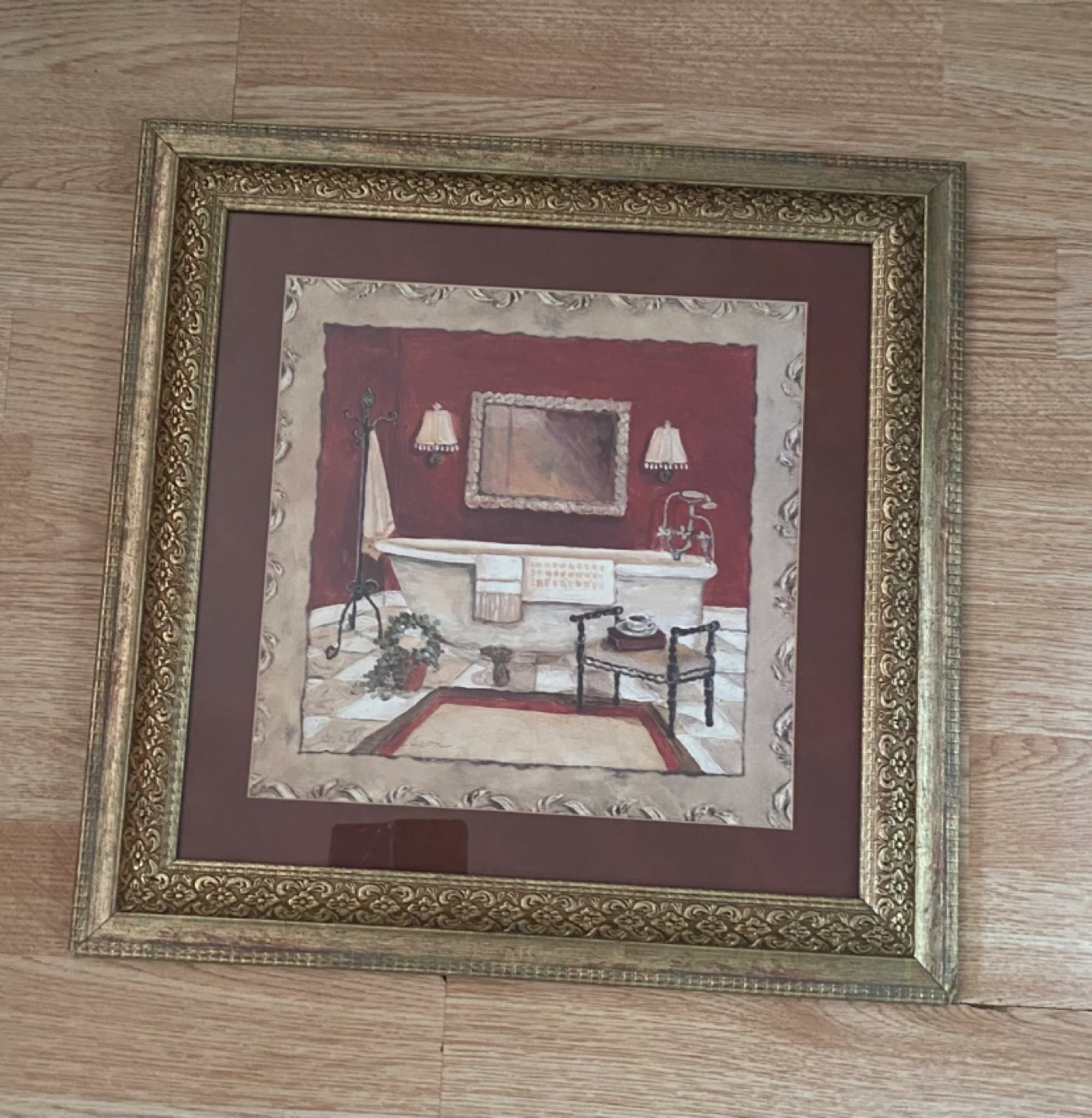 Framed Bathroom Wall Art
