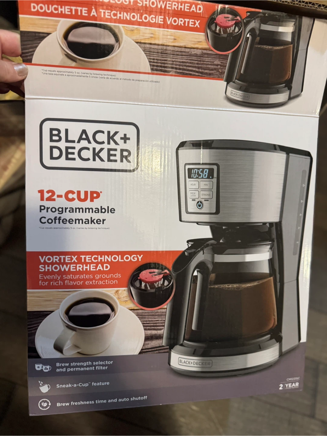 Black+Decker 12-Cup Programmable Coffee Maker