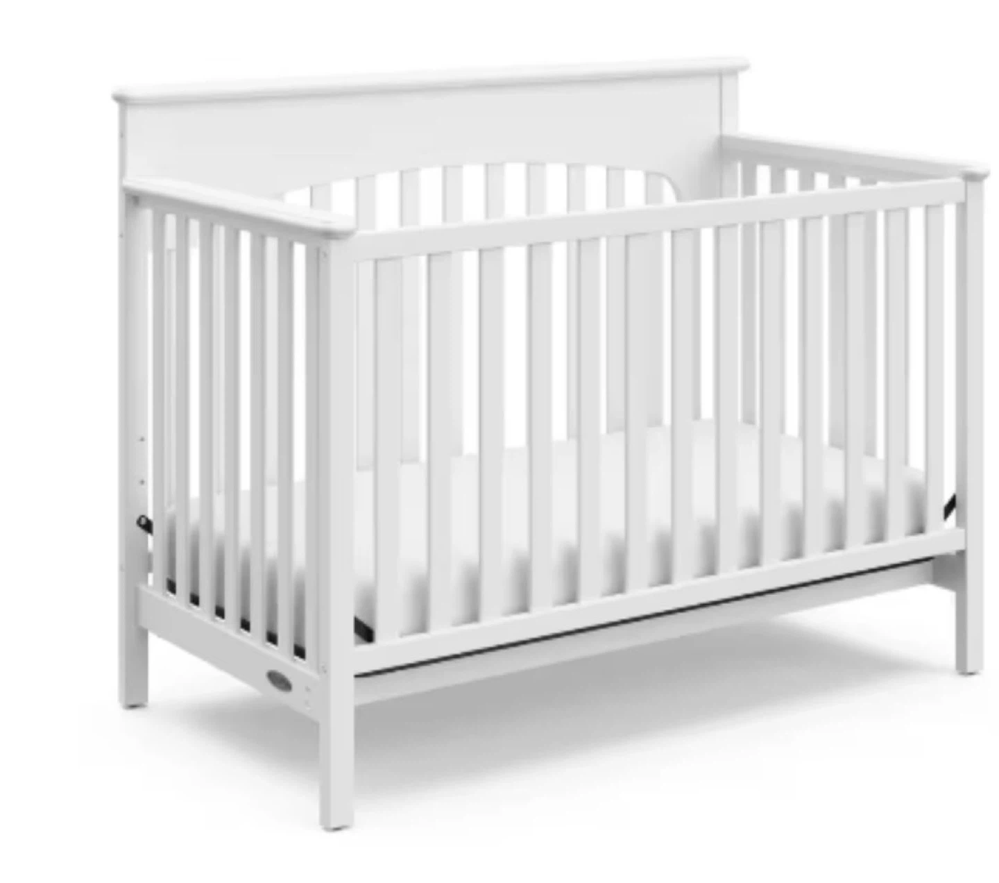Graco Lauren White 4-in-1 Convertible Crib