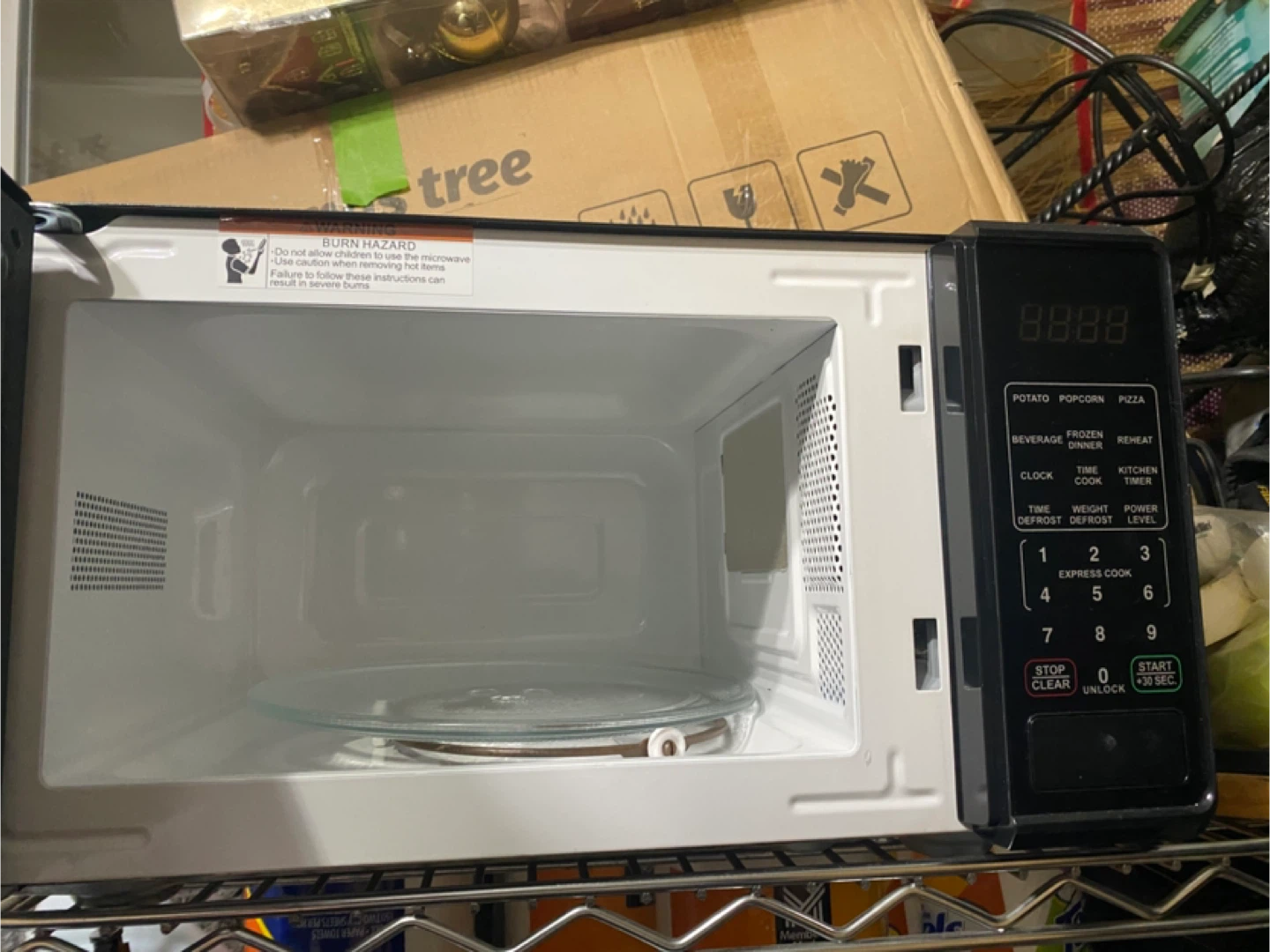 Black Microwave Oven - photo 2