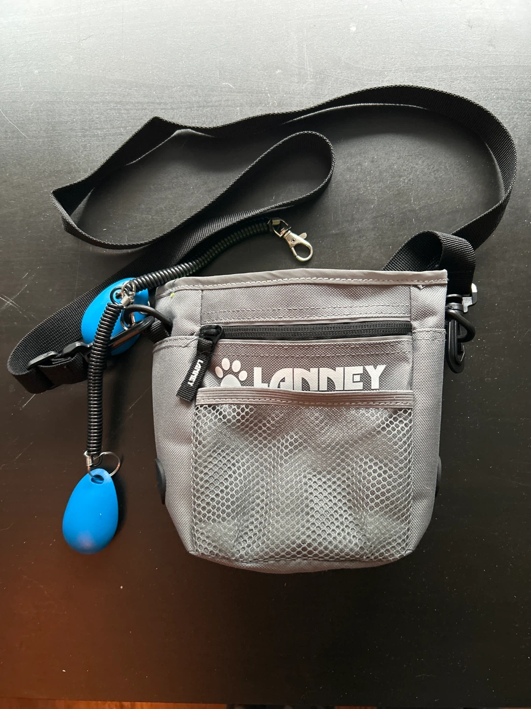 Lanney Dog Treat Training Pouch - Grey