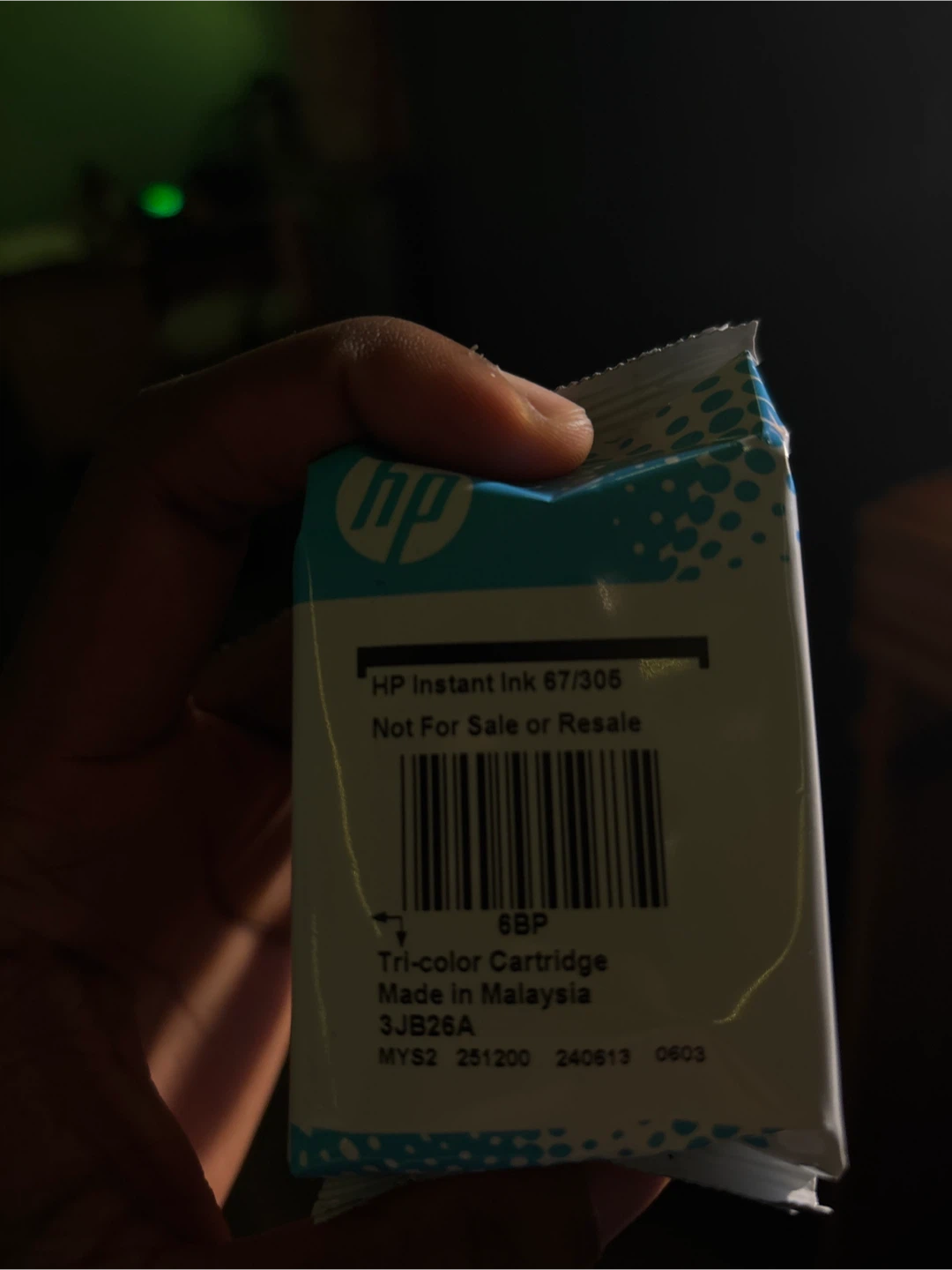 HP 67/305 Instant Ink Cartridge - Black & Tri-color - photo 2