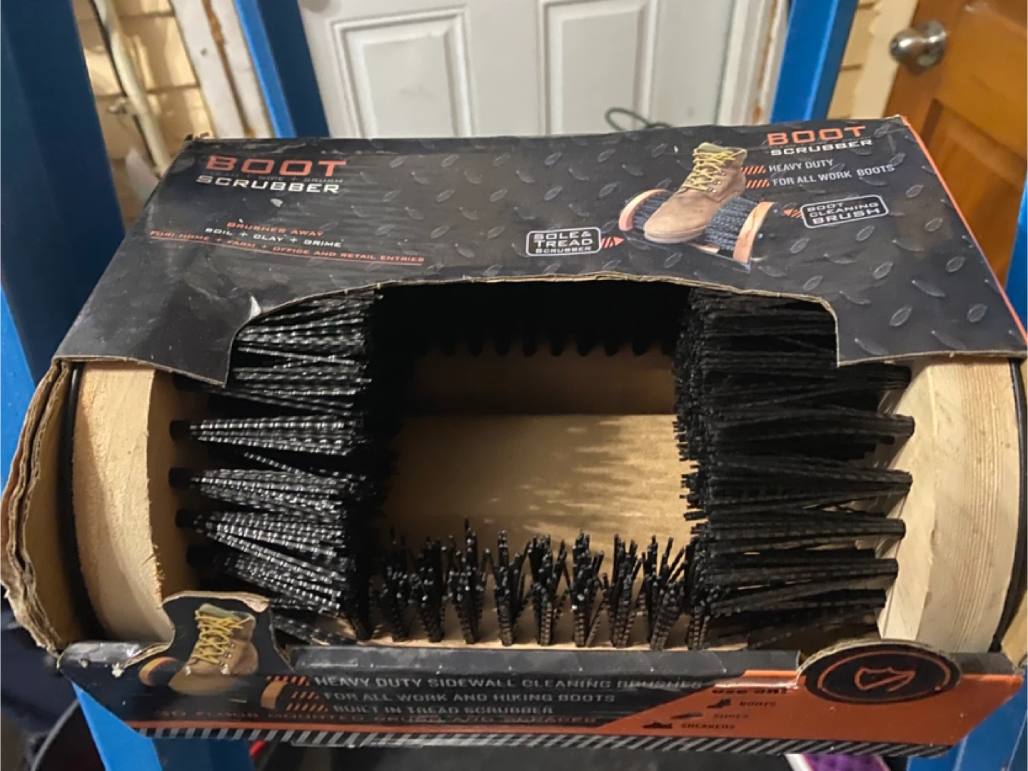 Boot Scrubber - Heavy Duty Boot Cleaning Brush