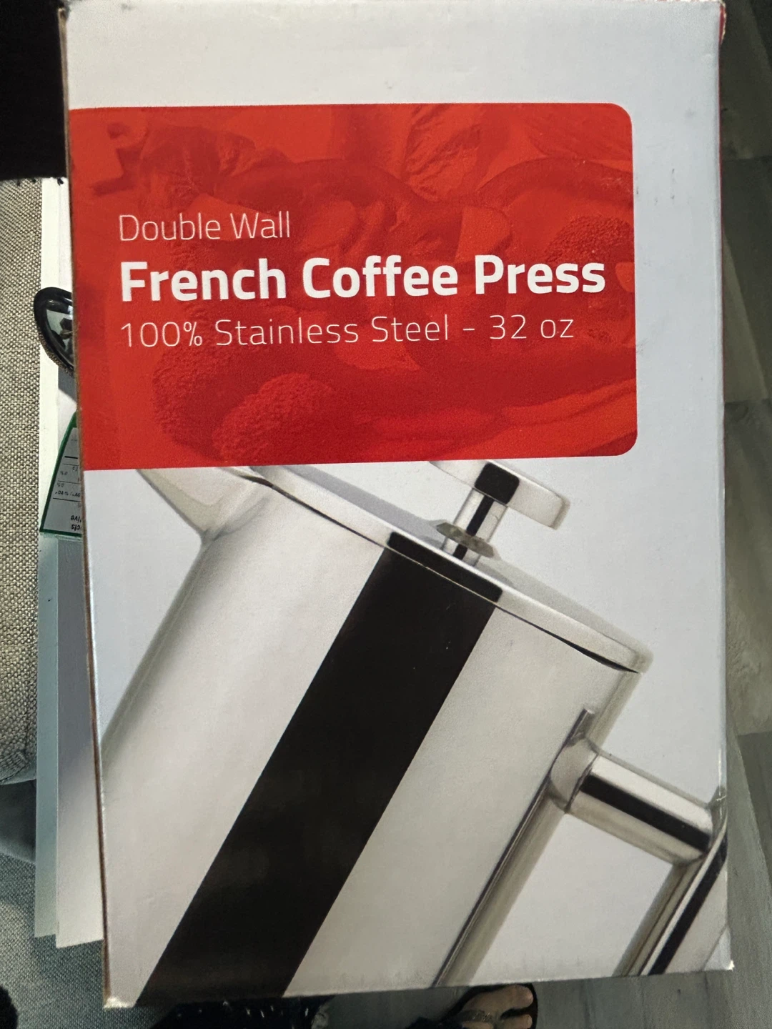 Kichly Double Wall French Coffee Press - 32 oz