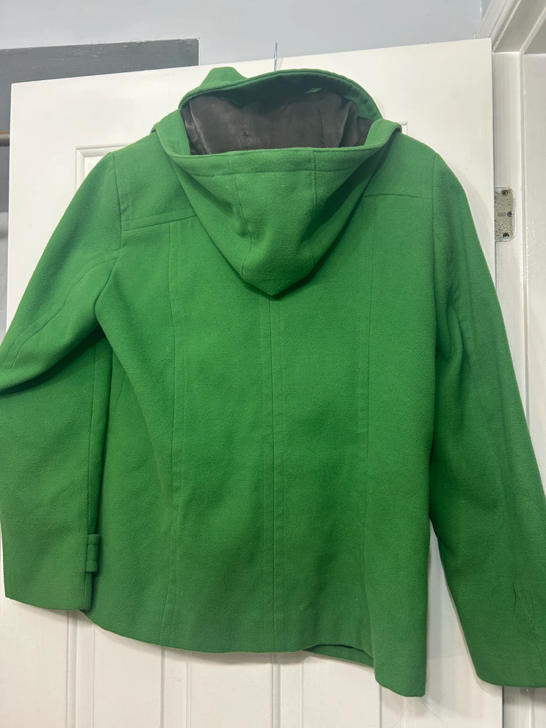 Calvin Klein Green Wool Blend Pea Coat - photo 4