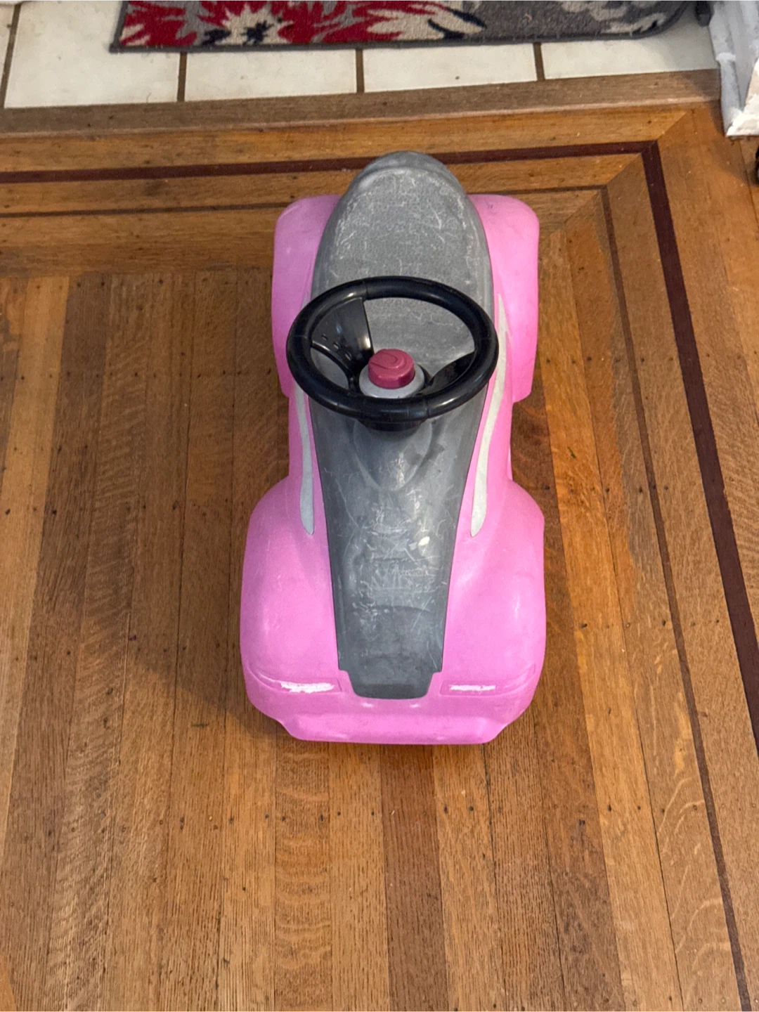Pink Wiggle Car Ride-On Toy