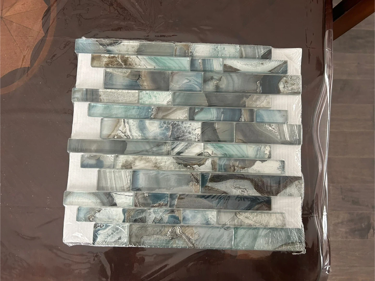 Night Sky Interlocking Mosaic Tiles - New in Box!