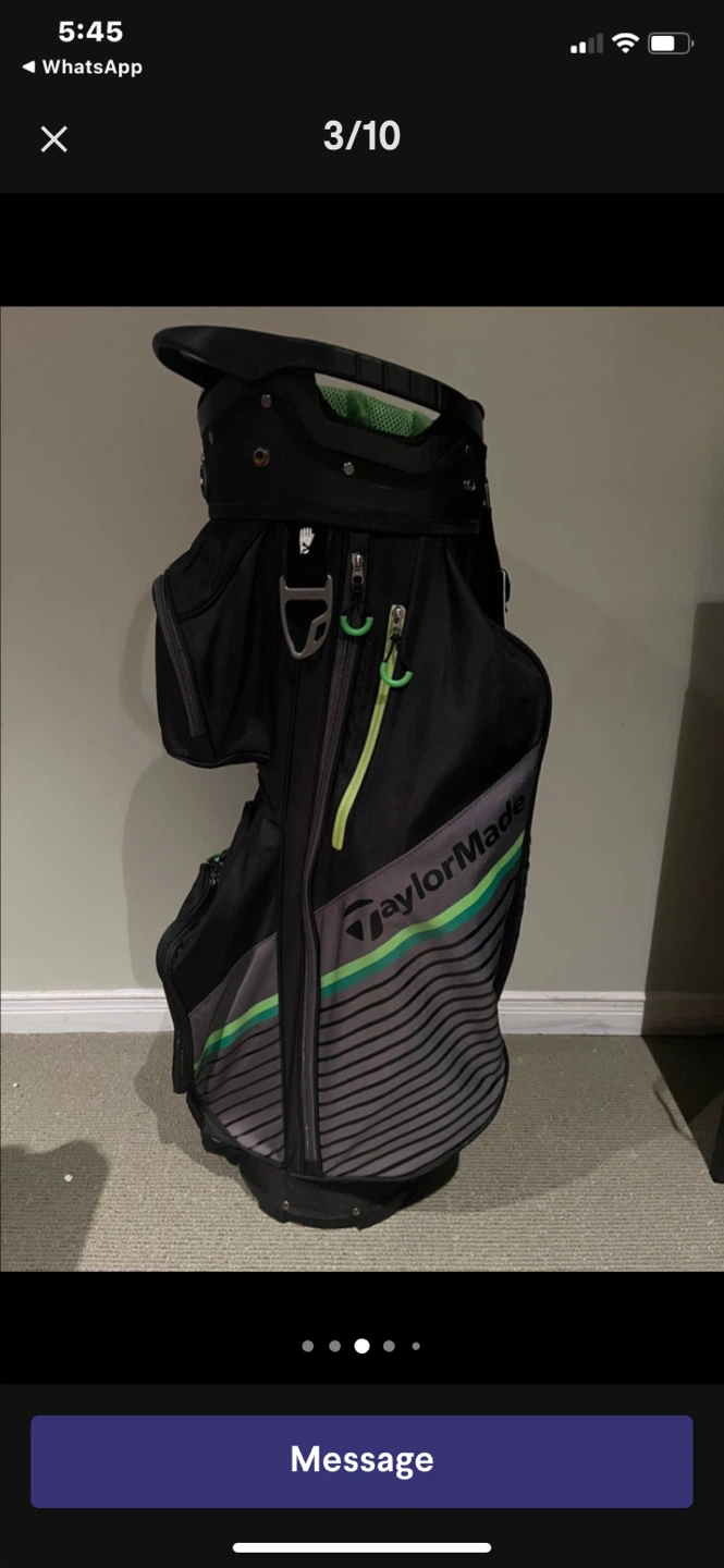 TaylorMade Golf Bag & Driver - photo 4