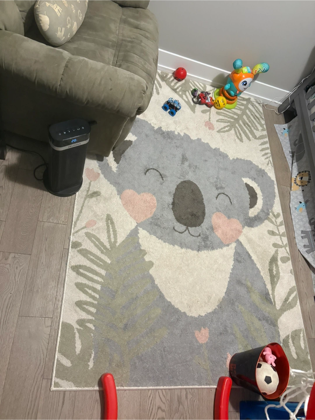 Koala Kids Rug - Cute Kids Room Decor - photo 2