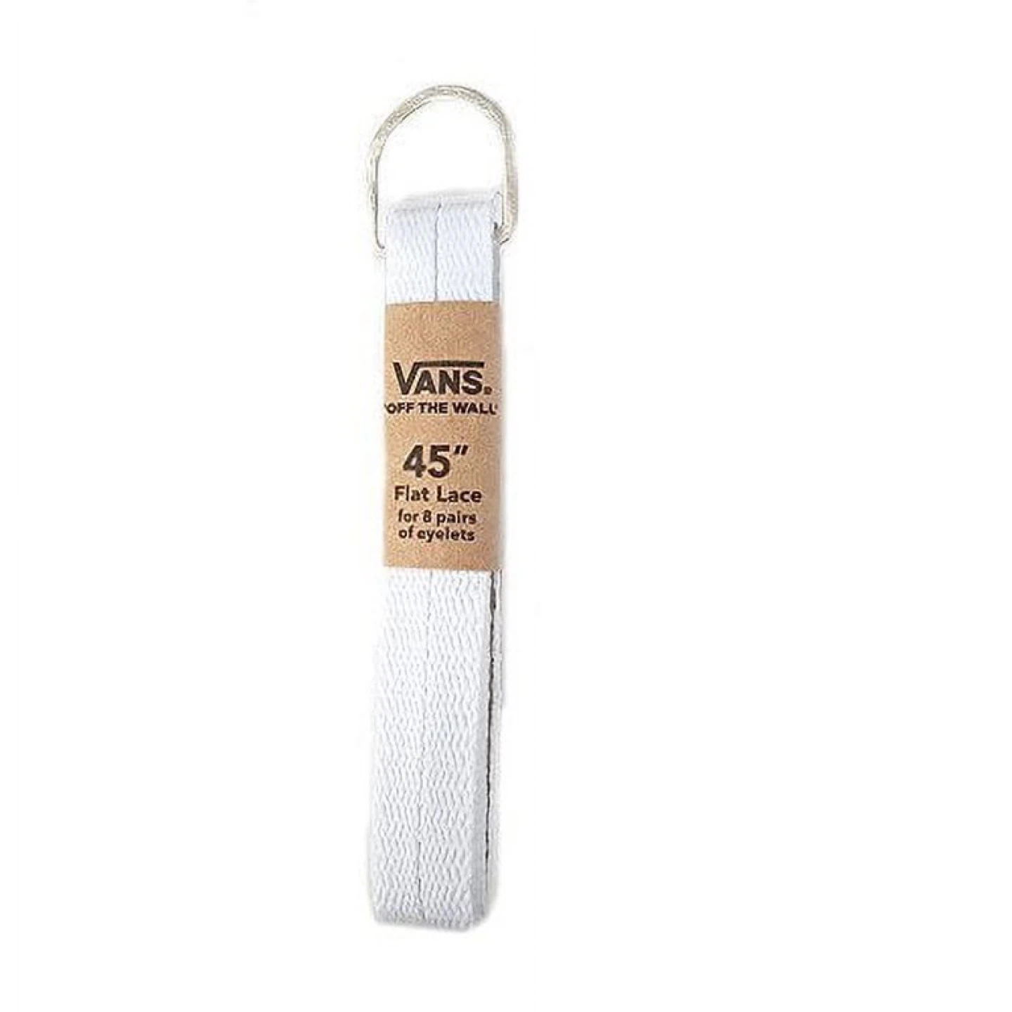 Vans "Off The Wall" 45" white flat laces - photo 4