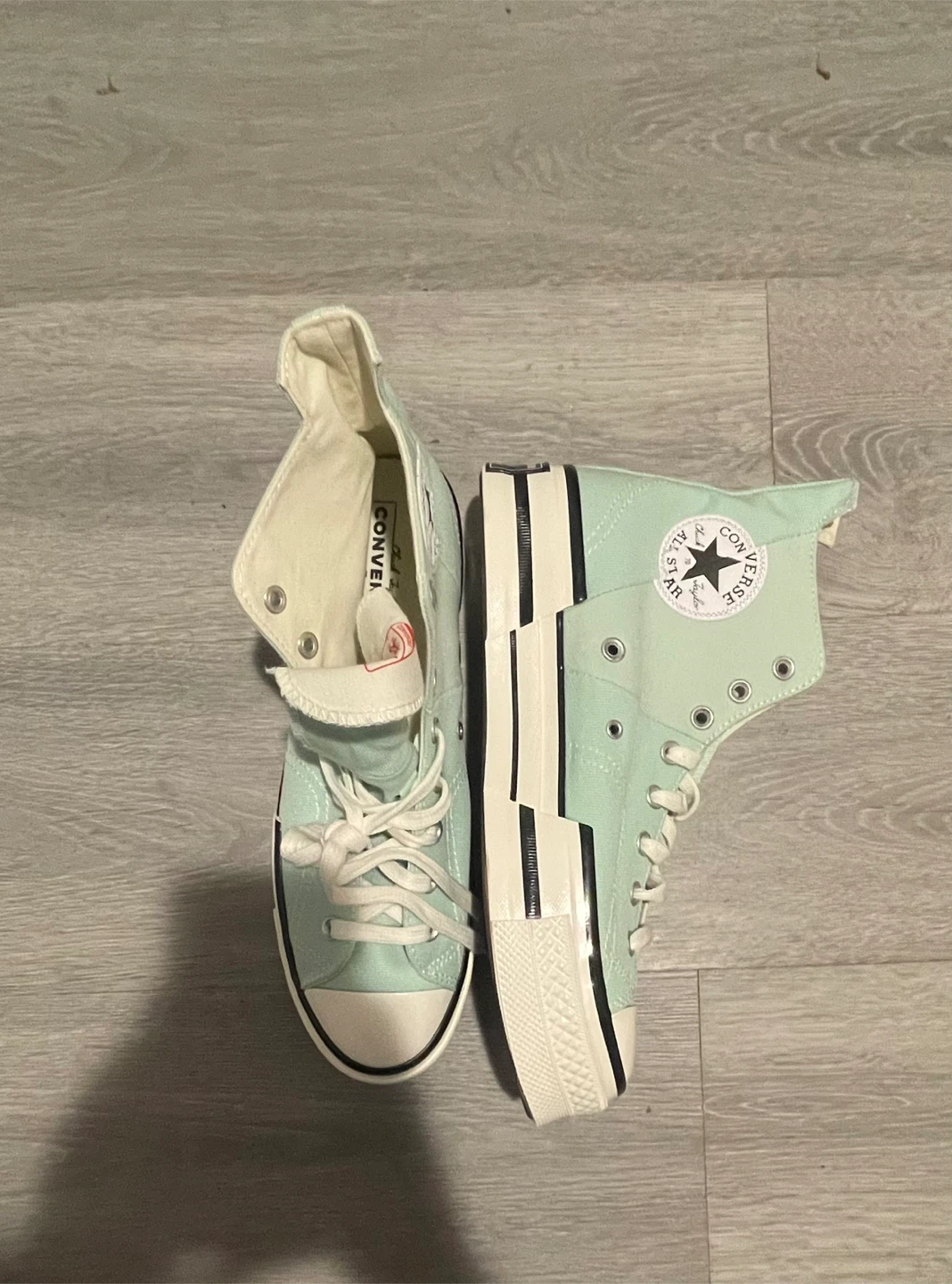 Converse Chuck Taylor All Star Deconstructed High Top - Size 10 - photo 2