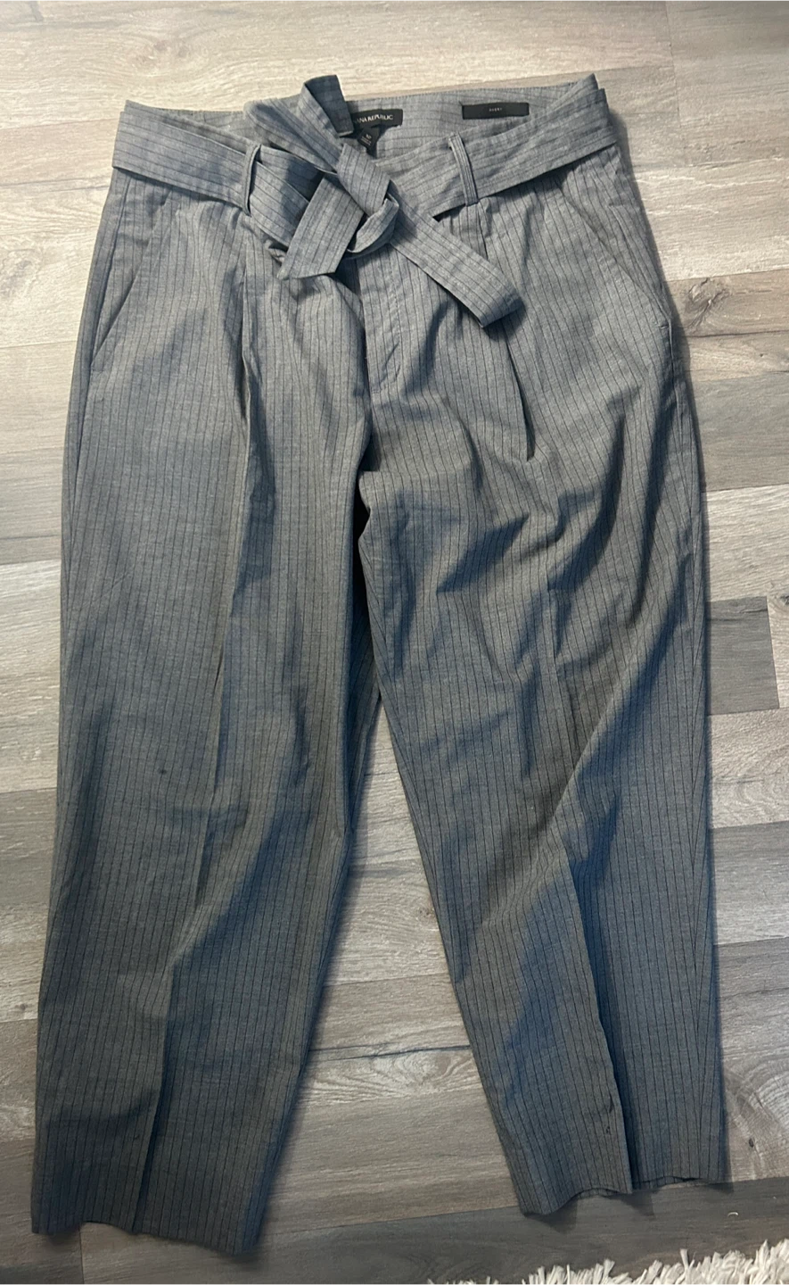 Banana Republic Avery Pinstripe Pants - Size 12