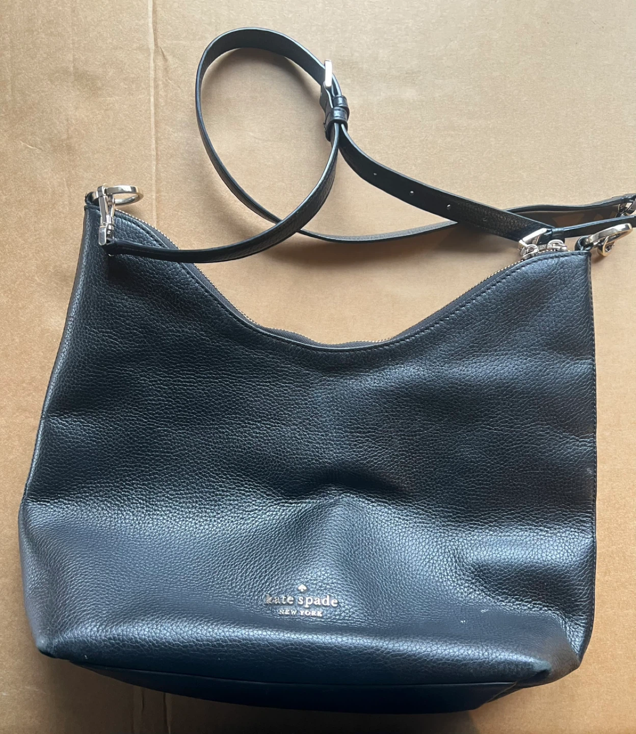 Kate Spade Black Leather Shoulder Bag