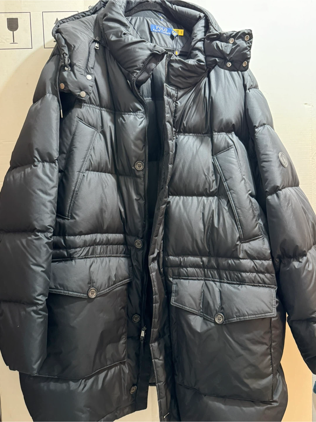 Polo Ralph Lauren Black Puffer Jacket
