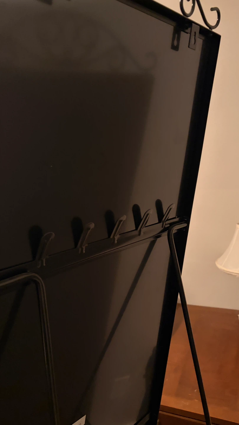 Ikea Full Length Standing Mirror - Black Frame like new! - photo 4