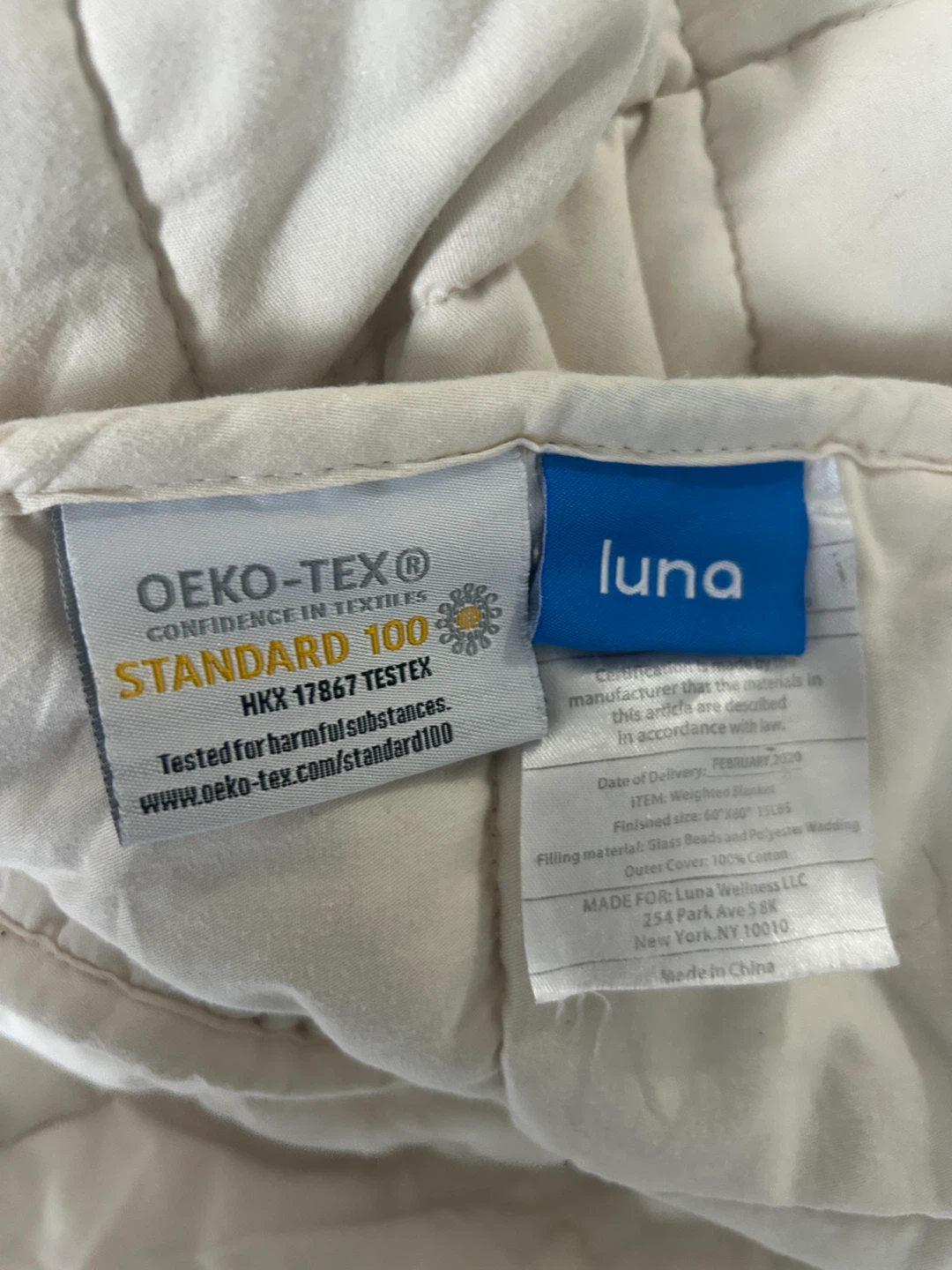 Luna Weighted Blanket 60x80 - photo 2