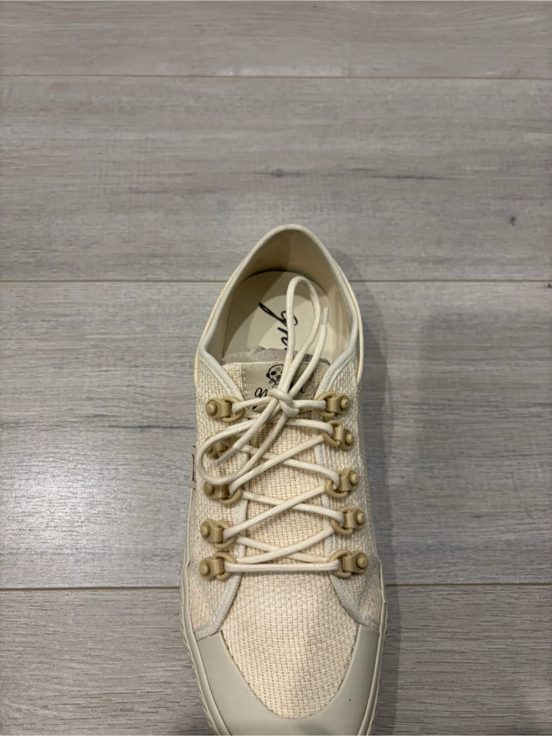 Grounded Lee Ivory Canvas Shoes Unisex (US M9/W10.5) - photo 3