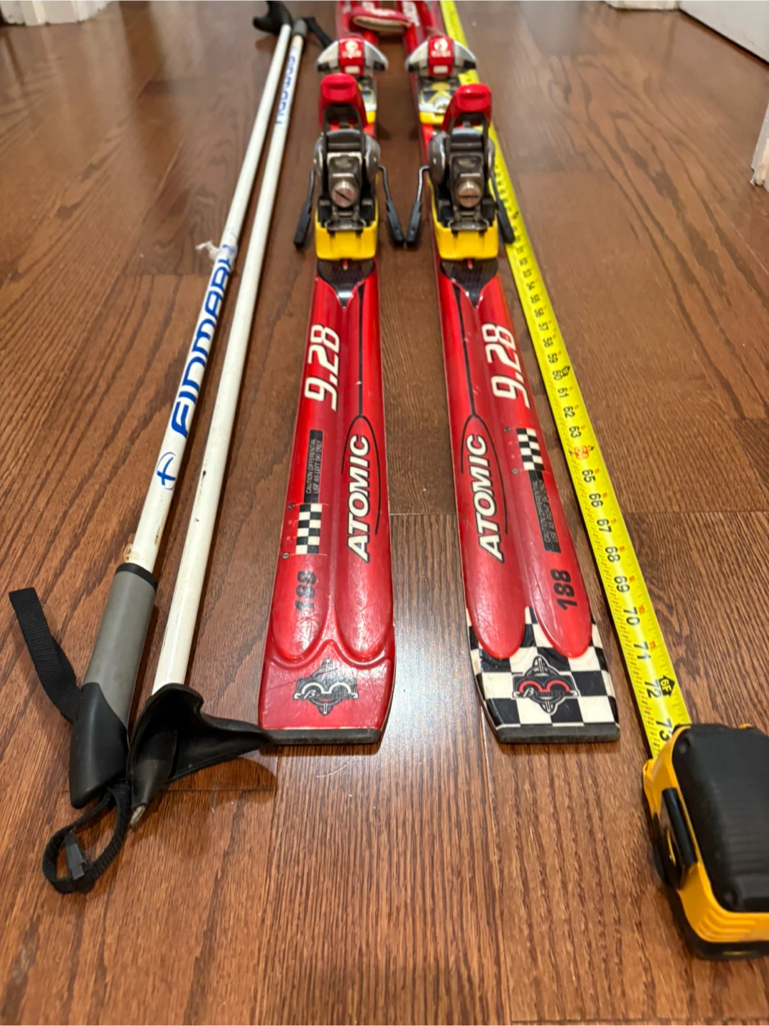 Atomic Beta 9.28 Skis 188cm with Poles - photo 3