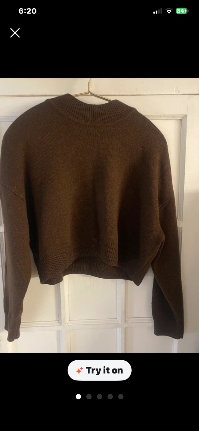 2- $30—-Turtle Neck Cropped Sweater - photo 3