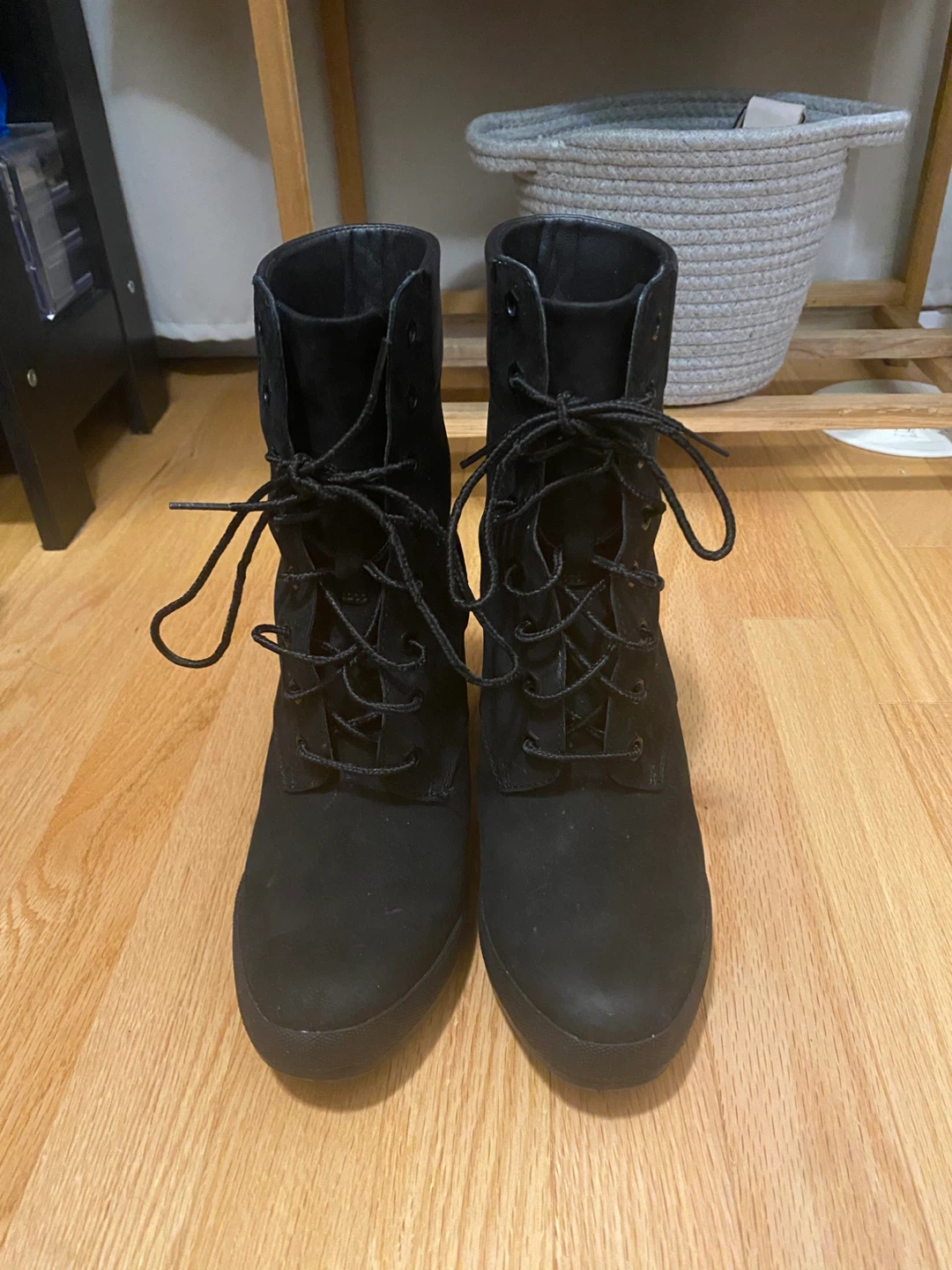 Timberland Black High Heel Boots - photo 4