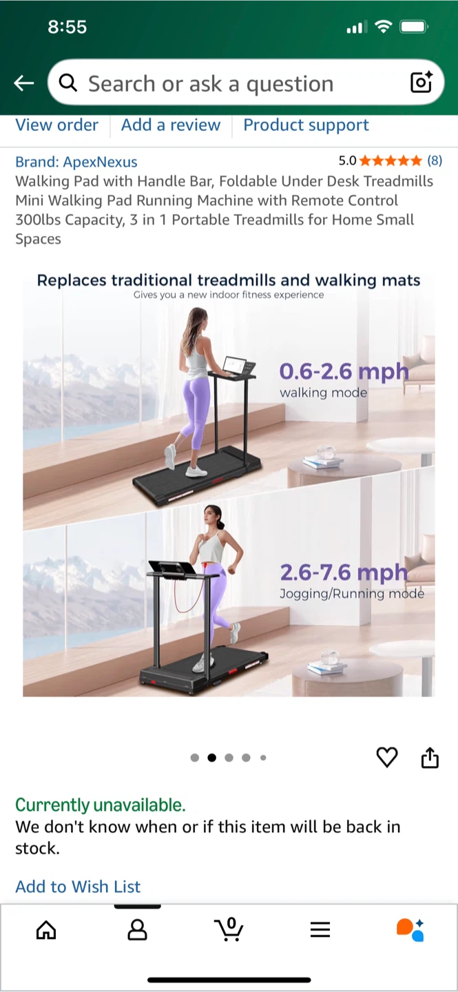 ApexNexus Under Desk Treadmill - New in Box! - photo 5