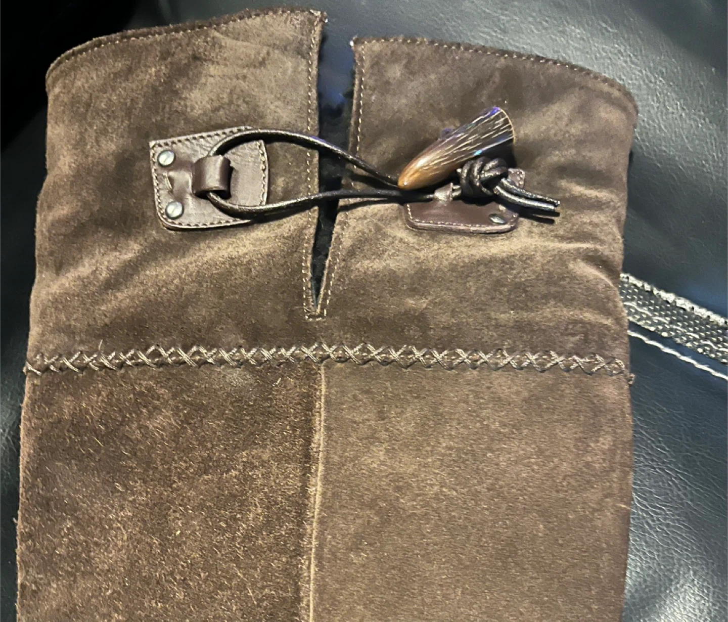 Salvatore Ferragamo Brown Suede Boots - photo 2