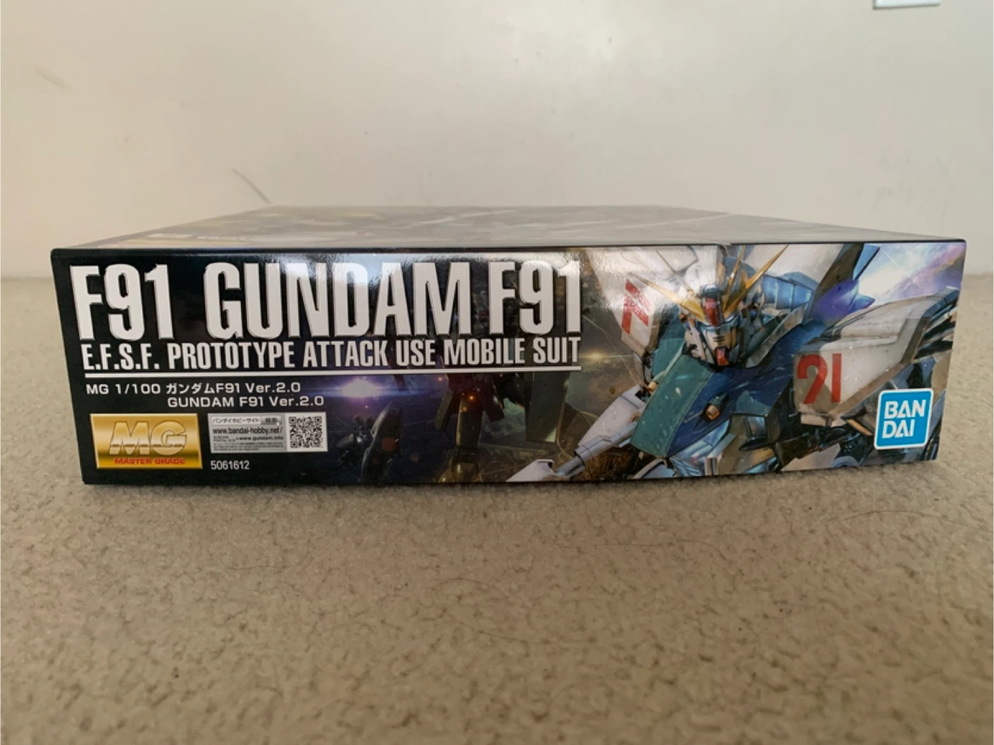Bandai MG Gundam F91 E.F.S.F. - photo 4