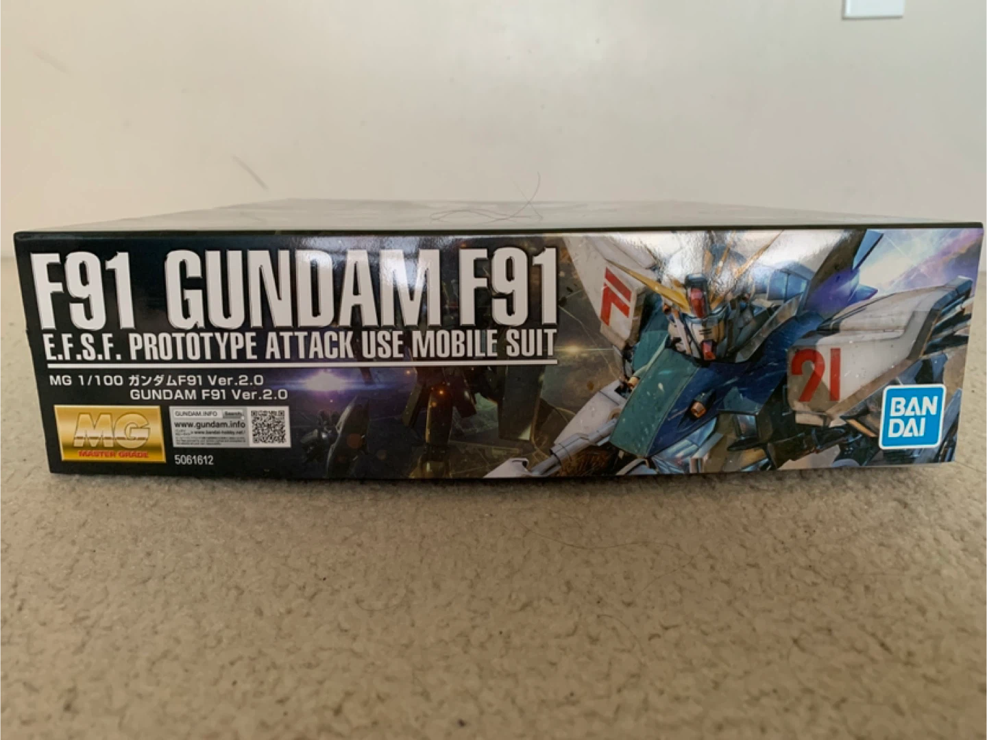 Bandai MG Gundam F91 E.F.S.F. - photo 2