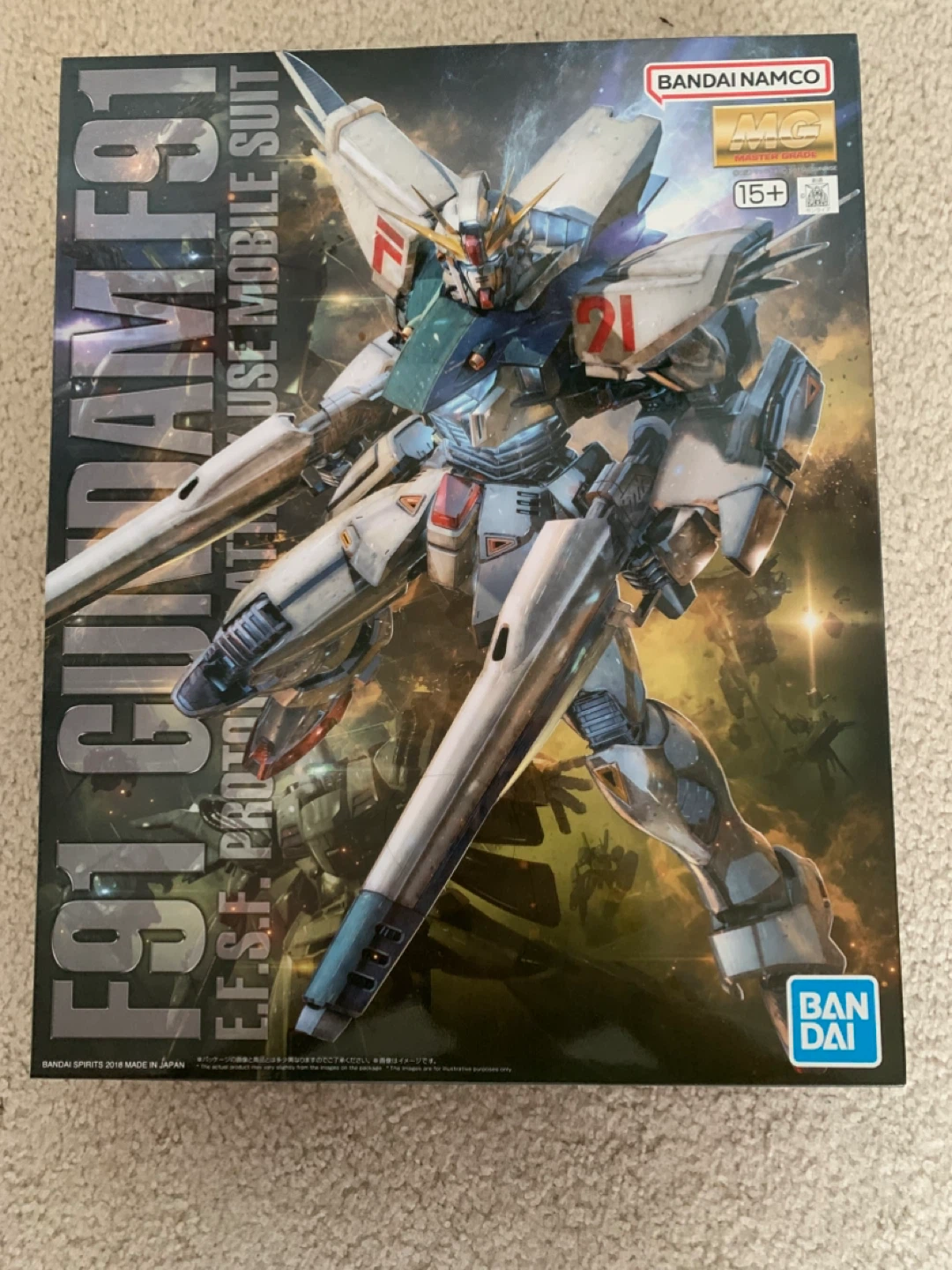 Bandai MG Gundam F91 E.F.S.F.