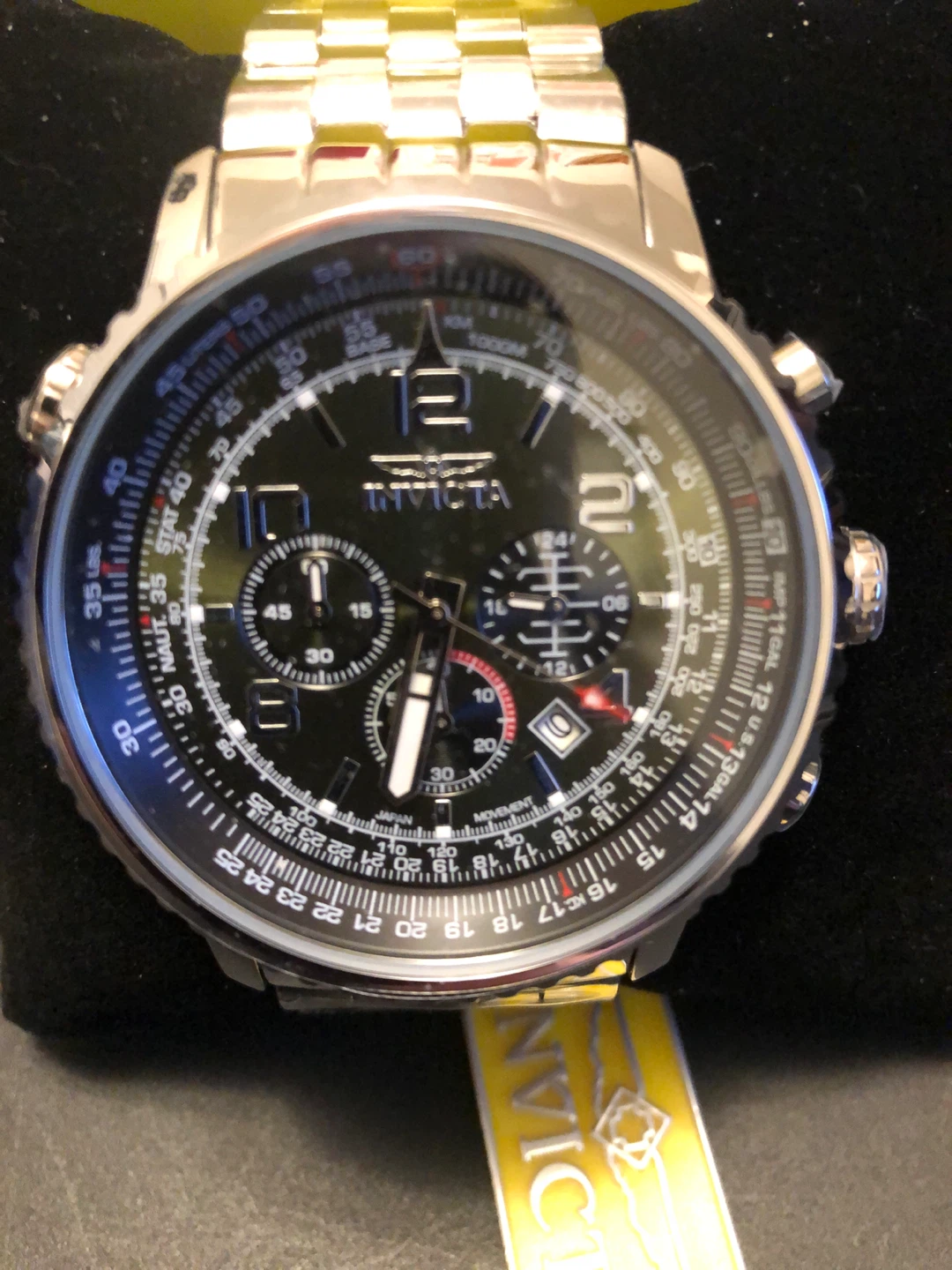 INVICTA AVIATOR MENS WATCH 49.5 mm MODEL (49080)