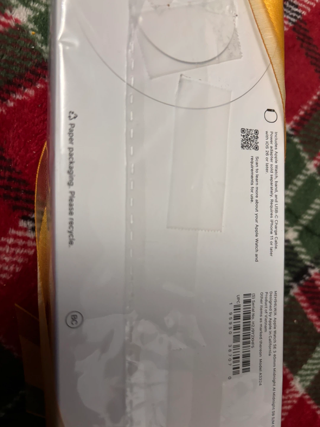 New Apple Watch SE 3 40mm Midnight Aluminum - photo 5