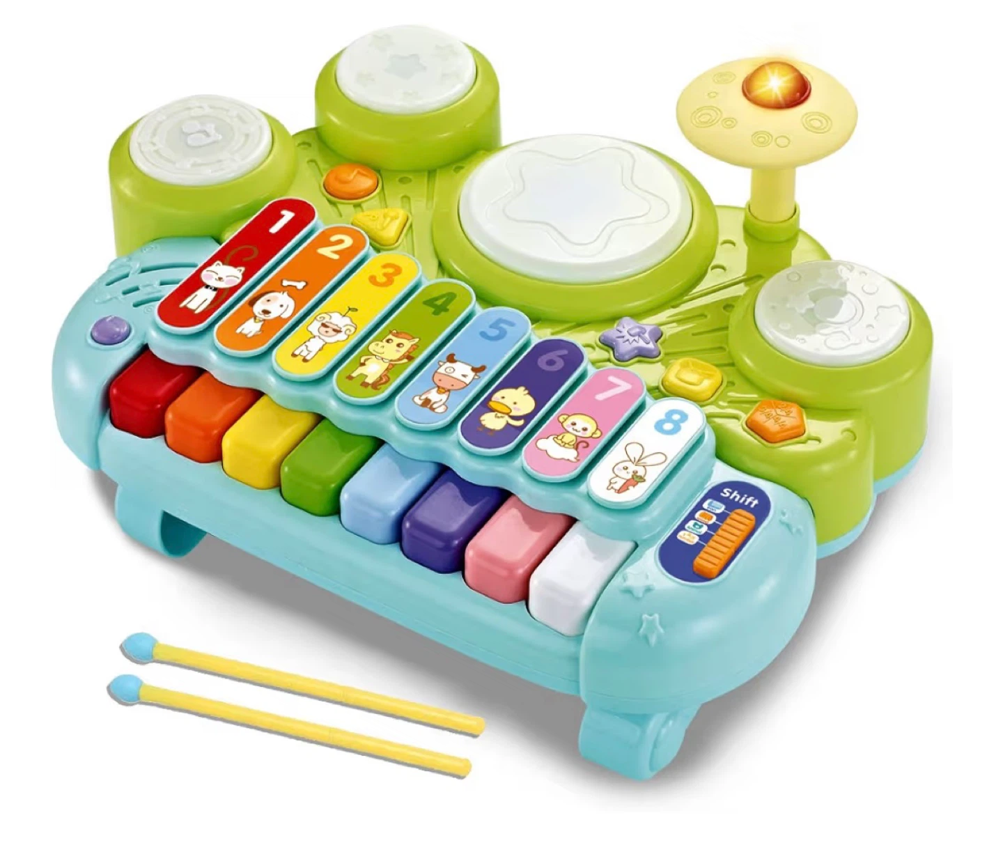 5-in-1 Baby Piano Drum