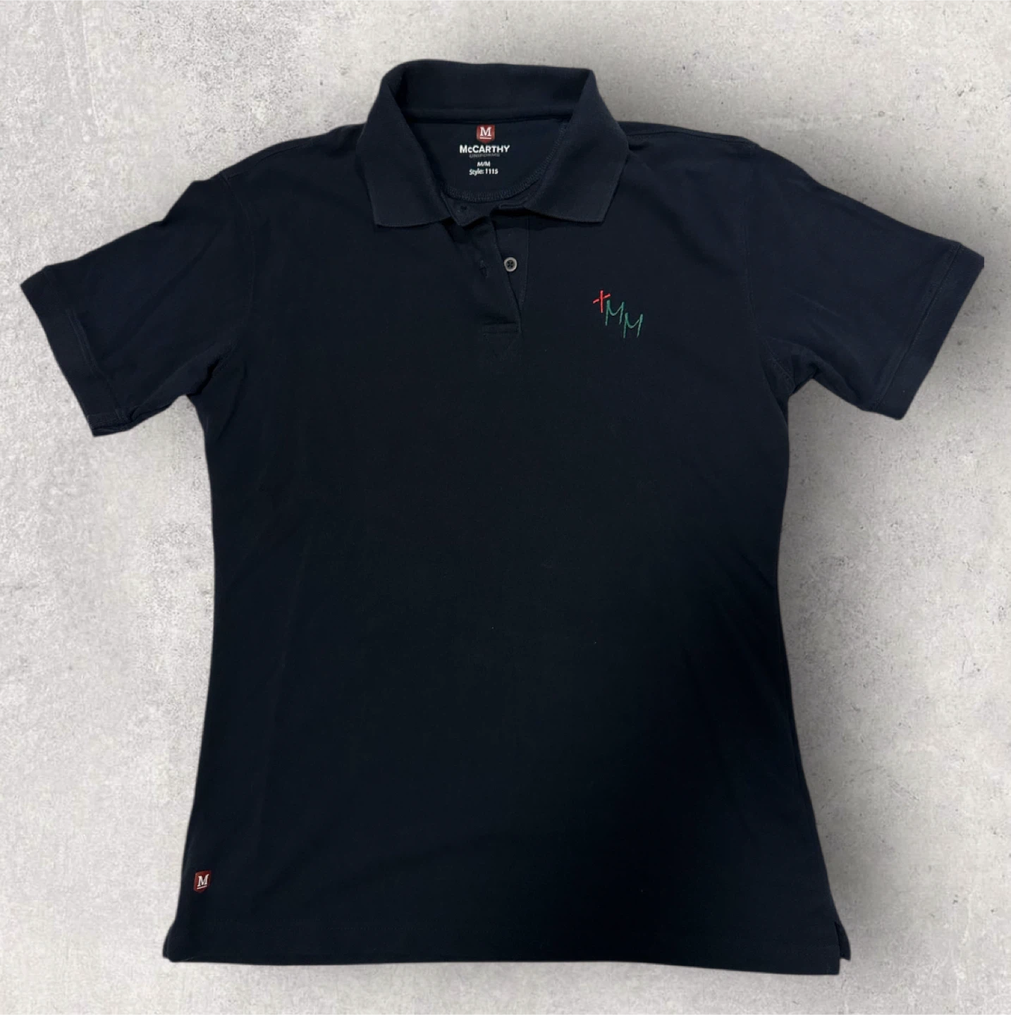 Marshall McLuhan Catholic SS Uniforms Polo Shirt - Size M/M