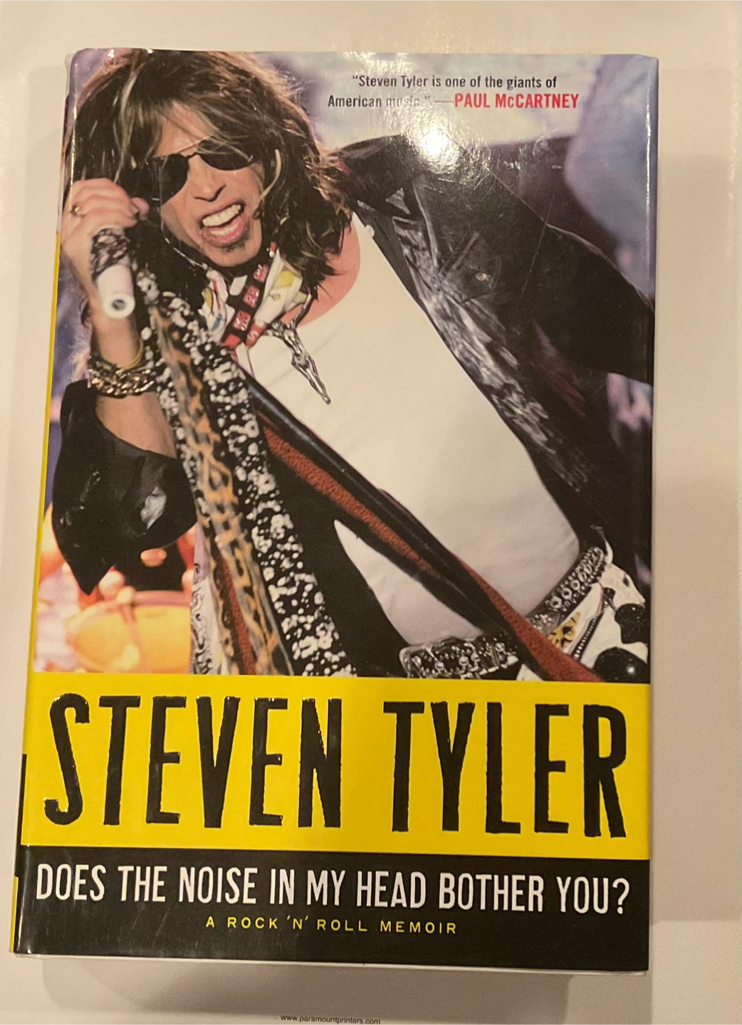 🏆 Steven Tyler Memoir Book