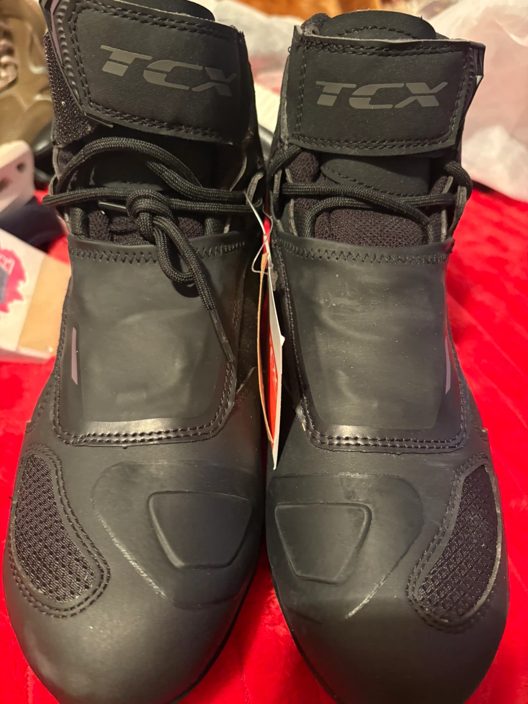 TCX Motorcycle Riding Boots - Black - photo 2