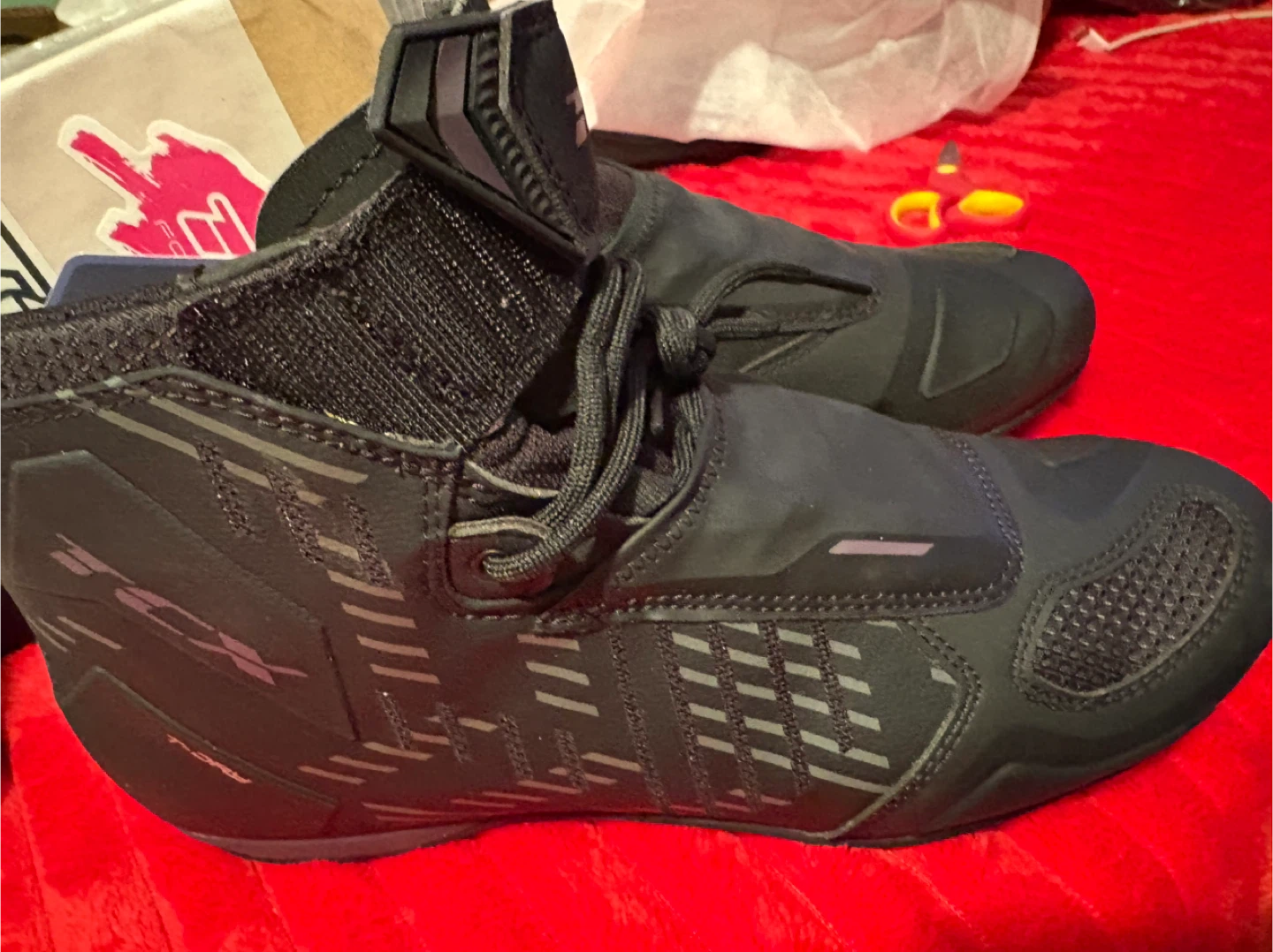 TCX Motorcycle Riding Boots - Black