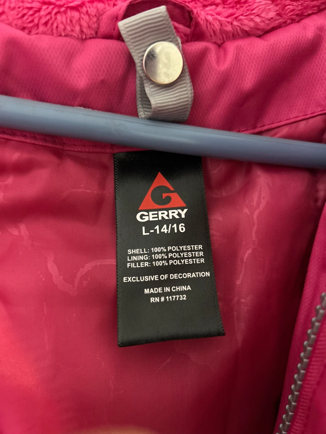 Gerry Girls' Winter Jacket - Size L (14/16) - photo 3