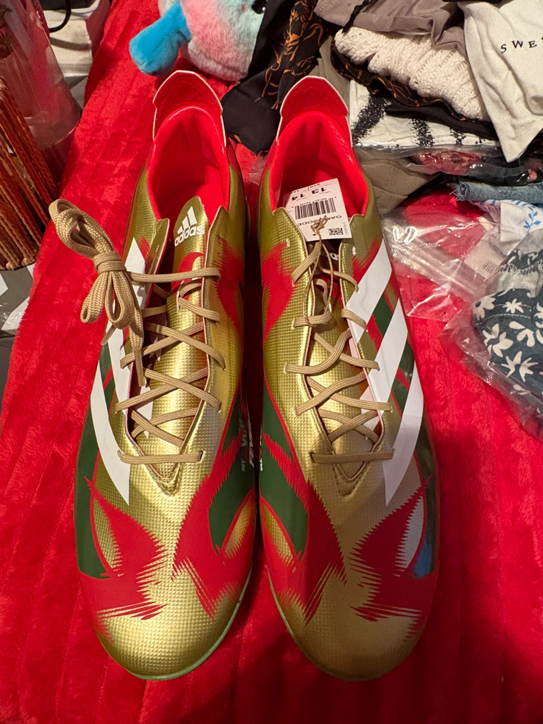 Adidas F50 Mt Vkr Fg Soccer Cleats - Size 13